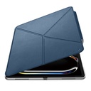Apple iPad Pro 11 Uyumlu 2025 M5 Raptic Clear Folio Airbagli Şeffaf Kapaklı Katlanabilir Standlı Kılıf - 19