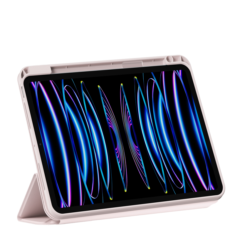 Apple iPad Pro 11 Uyumlu 2025 M5 Wiwu 360° Dönebilen Standlı Magnetik Koruyucu Tablet Kılıfı - 12