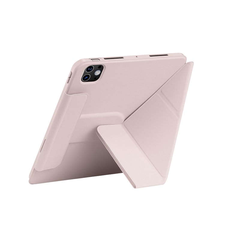 Apple iPad Pro 11 Uyumlu 2025 M5 Wiwu 360° Dönebilen Standlı Magnetik Koruyucu Tablet Kılıfı - 15