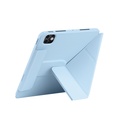 Apple iPad Pro 11 Uyumlu 2025 M5 Wiwu 360° Dönebilen Standlı Magnetik Koruyucu Tablet Kılıfı - 16