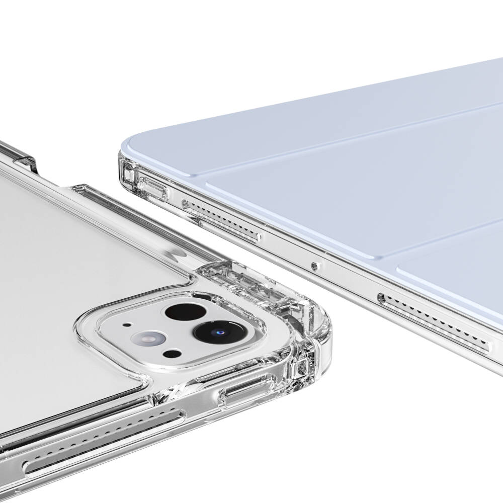 ​​​Apple iPad Pro 11 Uyumlu 2025 M5 Kılıf Magnetik Ayrılabilen Airbagli Zore Sliding Tablet Kılıfı - 6