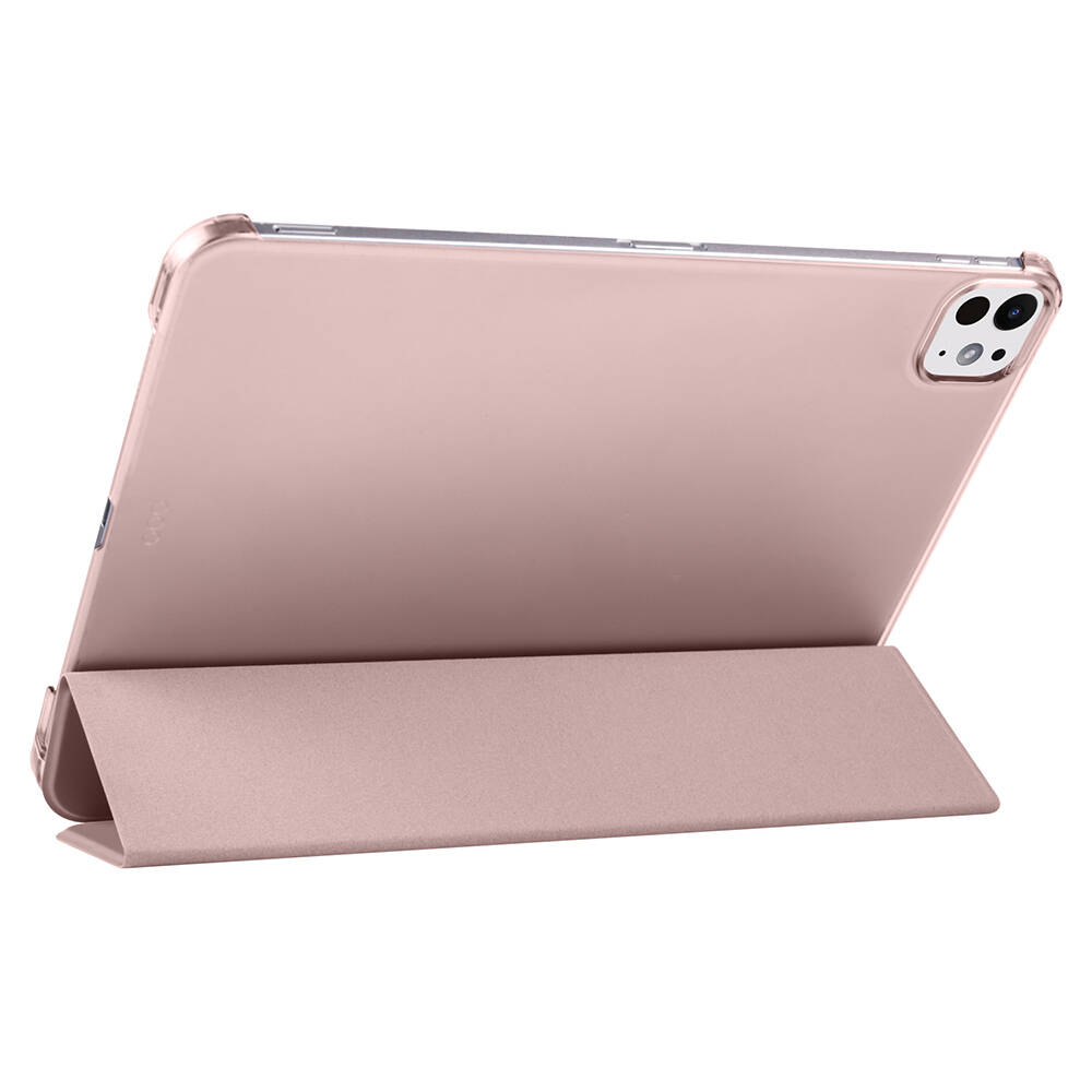 Apple iPad Pro 11 Uyumlu 2025 M5 Zore Smart Cover Kalem Bölmeli Standlı 1-1 Kılıf - 1