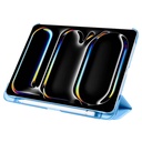 Apple iPad Pro 11 Uyumlu 2025 M5 Zore Smart Cover Kalem Bölmeli Standlı 1-1 Kılıf - 2