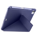 Apple iPad Pro 11 Uyumlu 2025 M5 Kılıf Zore Tri Folding Kalem Bölmeli Standlı Kılıf - 4