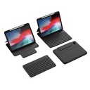 Apple iPad Pro 11 Uyumlu 2025 M5 Wiwu Protective Gizli Kalem Bölmeli Klavyeli Kılıf - 2