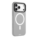 Apple iPhone 17 Pro Uyumlu Kılıf M-Safe Şarj Özellikli Kamera Standlı Youngkit Gel Cream Serisi Kapak - 3