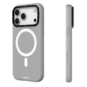 Apple iPhone 17 Pro Max Uyumlu Kılıf M-Safe Şarj Özellikli Kamera Standlı Youngkit Gel Cream Serisi Kapak - 1