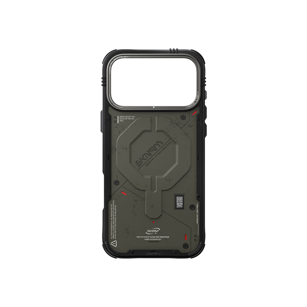 Apple iPhone 17 Pro Uyumlu Kılıf M-Safe Şarj Özellikli Airbag Tasarımlı Skinarma Vigor Kapak - 3