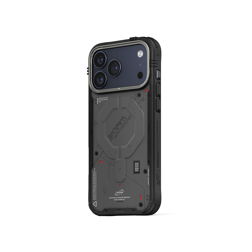 Apple iPhone 17 Pro Uyumlu Kılıf M-Safe Şarj Özellikli Airbag Tasarımlı Skinarma Vigor Kapak - 5