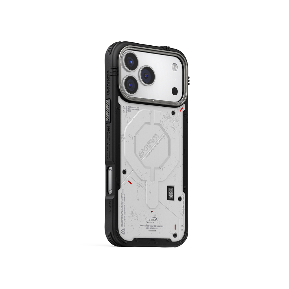 Apple iPhone 17 Pro Uyumlu Kılıf M-Safe Şarj Özellikli Airbag Tasarımlı Skinarma Vigor Kapak - 10