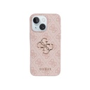 Apple iPhone 15 Plus Uyumlu Kılıf Guess Orjinal Lisanslı PU Deri 4G Büyük Metal Logolu Çapraz Vücut Askılı Kapak - 10