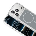Apple iPhone 17 Pro Uyumlu Kılıf M-Safe Şarj Özellikli Metal Buton Tasarımlı Zore İkonik Sert Silikon Kapak - 7