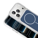 Apple iPhone 17 Pro Uyumlu Kılıf M-Safe Şarj Özellikli Metal Buton Tasarımlı Zore İkonik Sert Silikon Kapak - 9