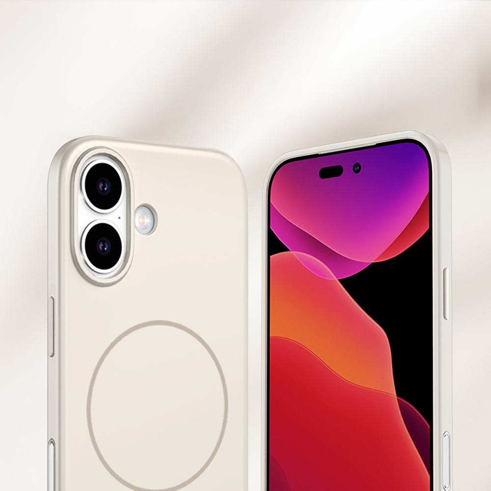 Apple iPhone 17 Uyumlu Kılıf M-safe Şarj Özellikli Wlons Liza Kapak - 6
