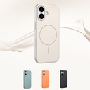 Apple iPhone 17 Uyumlu Kılıf M-safe Şarj Özellikli Wlons Liza Kapak - 7