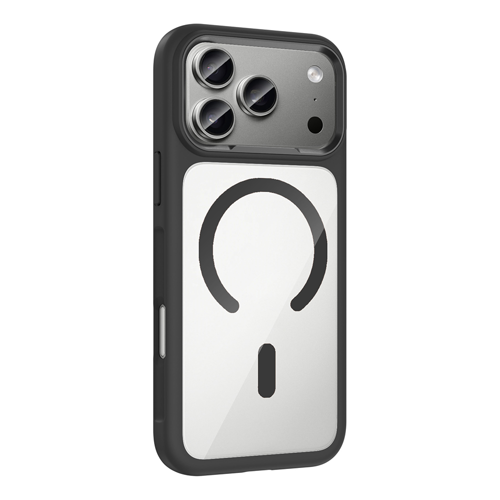 Apple iPhone 17 Pro Uyumlu Kılıf M-Safe Şarj Özellikli Metal Kamera Çerçeveli Zore Tiko Kapak - 1