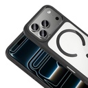 Apple iPhone 17 Pro Uyumlu Kılıf M-Safe Şarj Özellikli Metal Kamera Çerçeveli Zore Tiko Kapak - 5