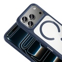 Apple iPhone 17 Pro Uyumlu Kılıf M-Safe Şarj Özellikli Metal Kamera Çerçeveli Zore Tiko Kapak - 6