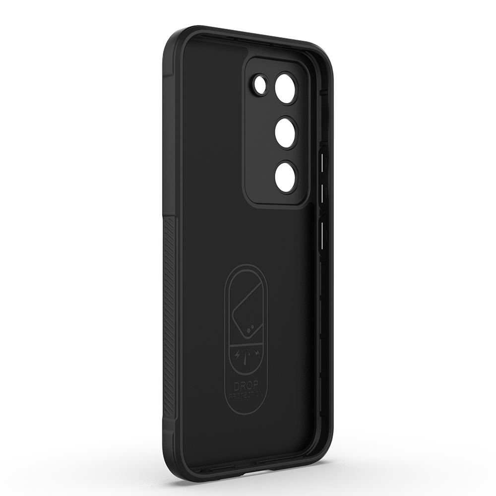 Tecno Spark 40 Pro Kılıf Esnek TPU Oyuklu Arka Yüzey Tasarımlı Zore Etnik Silikon Kapak - 4