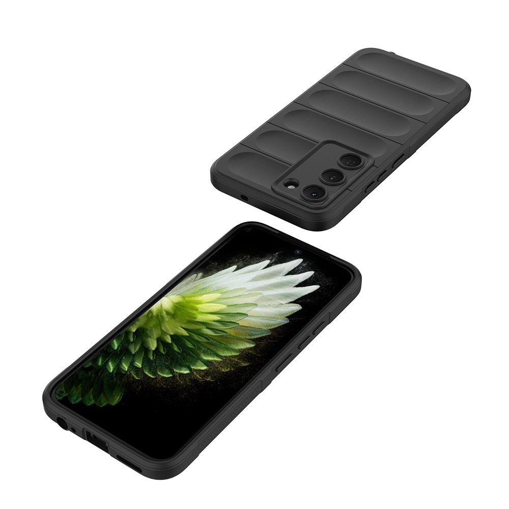 Tecno Spark 40 Pro Kılıf Esnek TPU Oyuklu Arka Yüzey Tasarımlı Zore Etnik Silikon Kapak - 5