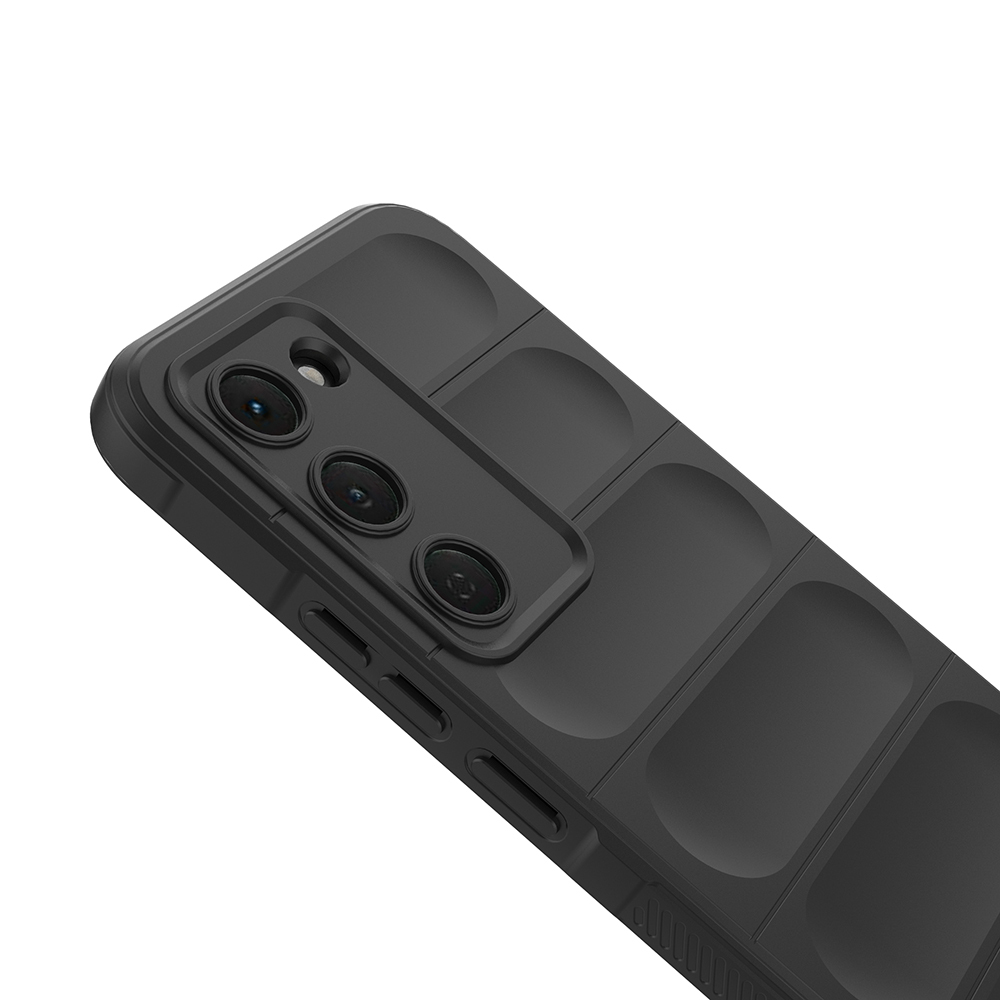 Tecno Spark 40 Pro Kılıf Esnek TPU Oyuklu Arka Yüzey Tasarımlı Zore Etnik Silikon Kapak - 7