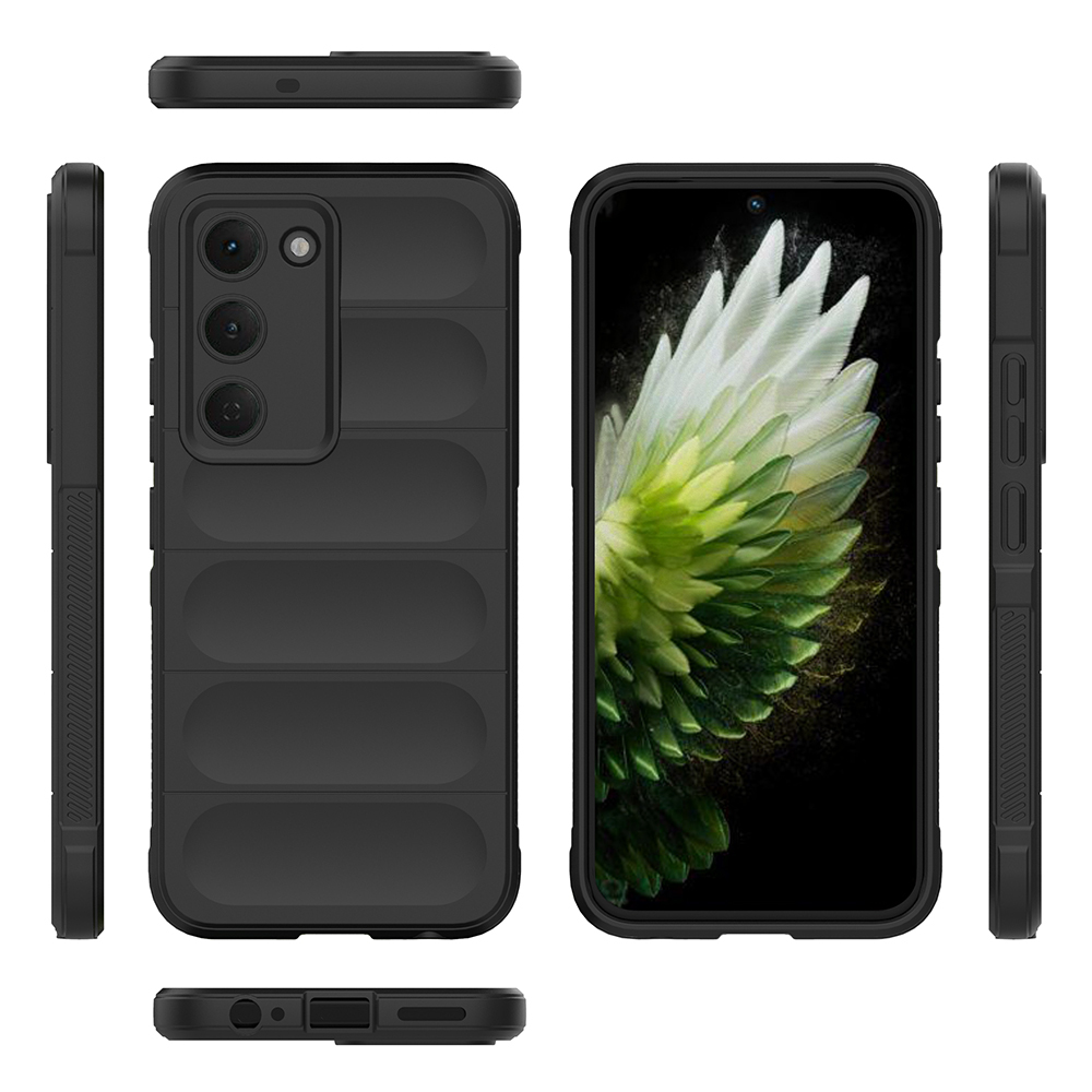 Tecno Spark 40 Pro Kılıf Esnek TPU Oyuklu Arka Yüzey Tasarımlı Zore Etnik Silikon Kapak - 25