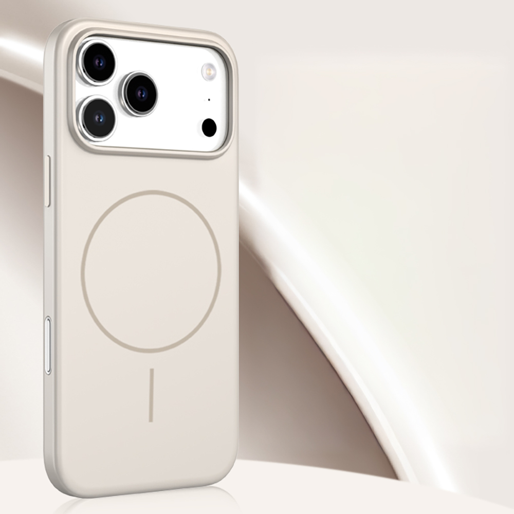 Apple iPhone 17 Pro Max Uyumlu Kılıf M-safe Şarj Özellikli Wlons Liza Kapak - 2