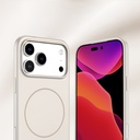 Apple iPhone 17 Pro Max Uyumlu Kılıf M-safe Şarj Özellikli Wlons Liza Kapak - 5