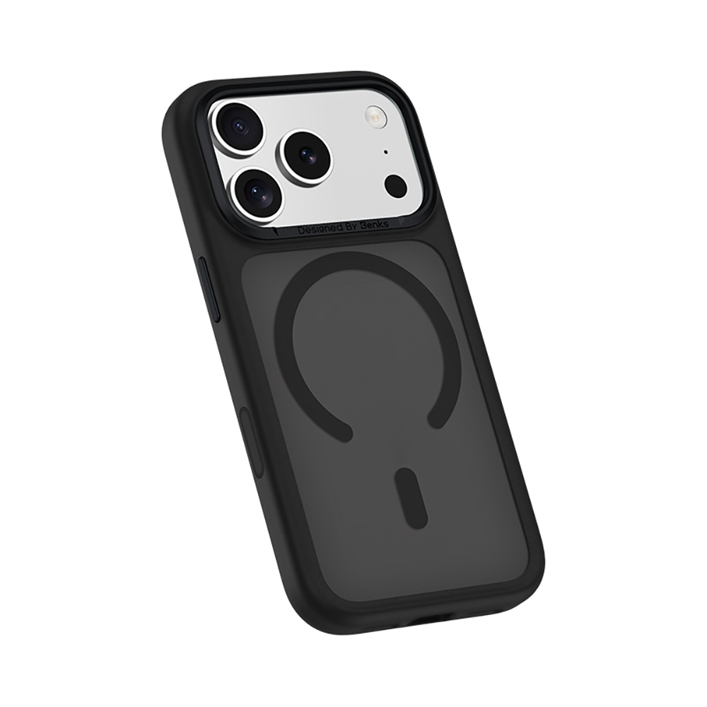 Apple iPhone 17 Pro Uyumlu Kılıf M-Safe Şarj Özellikli Benks Mist C-Magnet Kapak - 6