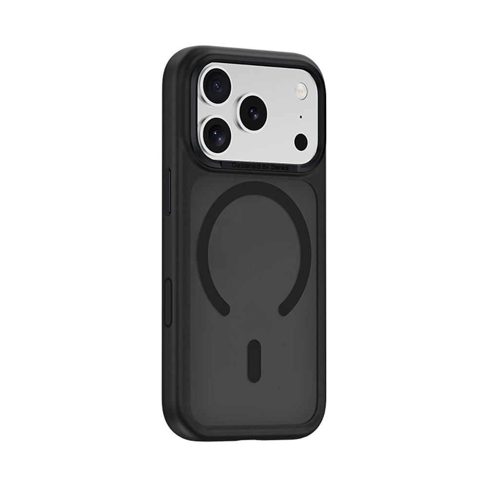 Apple iPhone 17 Pro Uyumlu Kılıf M-Safe Şarj Özellikli Benks Mist C-Magnet Kapak - 7