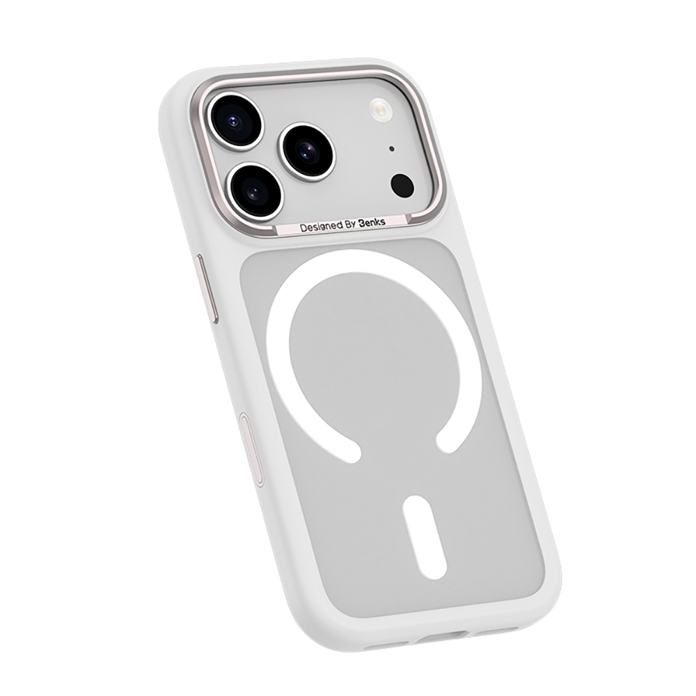 Apple iPhone 17 Pro Uyumlu Kılıf M-Safe Şarj Özellikli Benks Mist C-Magnet Kapak - 9