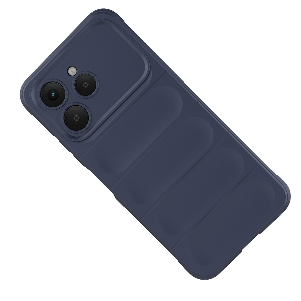 Tecno Spark 40 Kılıf Esnek TPU Oyuklu Arka Yüzey Tasarımlı Zore Etnik Silikon Kapak - 6