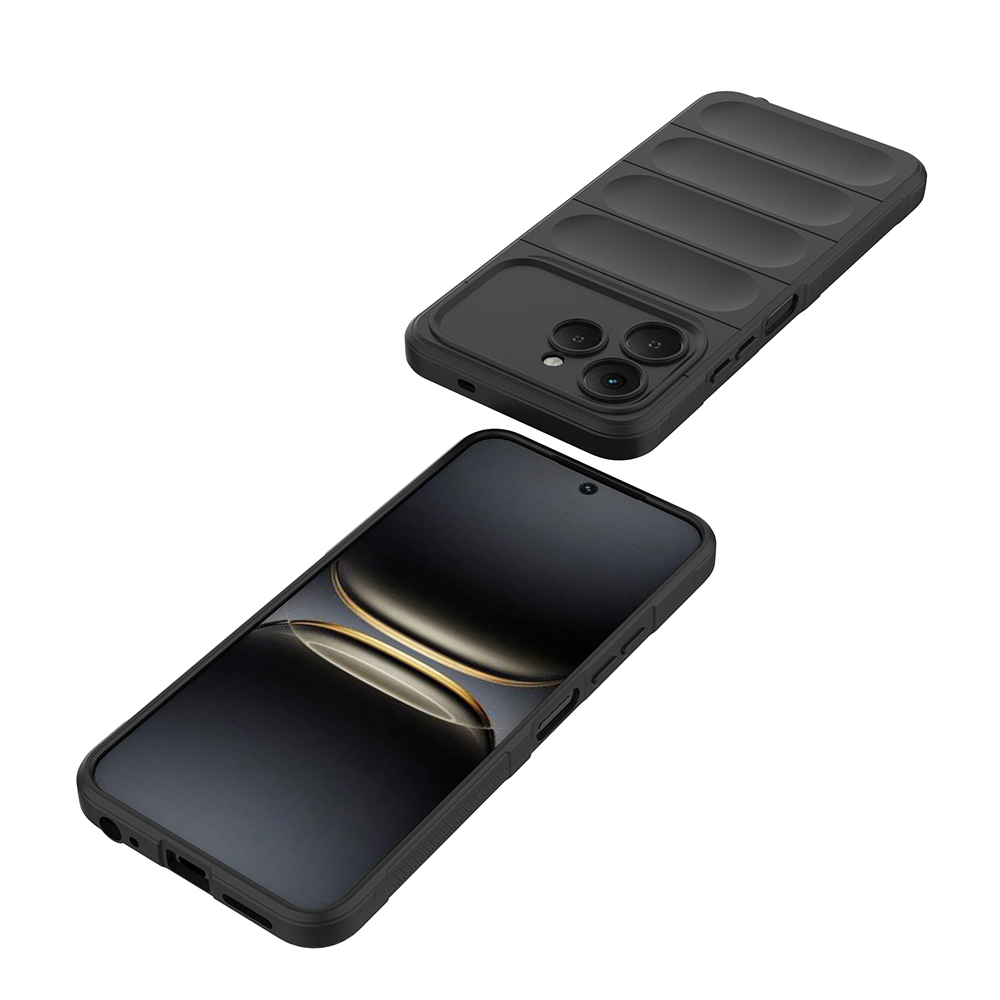 Tecno Spark 40 Kılıf Esnek TPU Oyuklu Arka Yüzey Tasarımlı Zore Etnik Silikon Kapak - 19