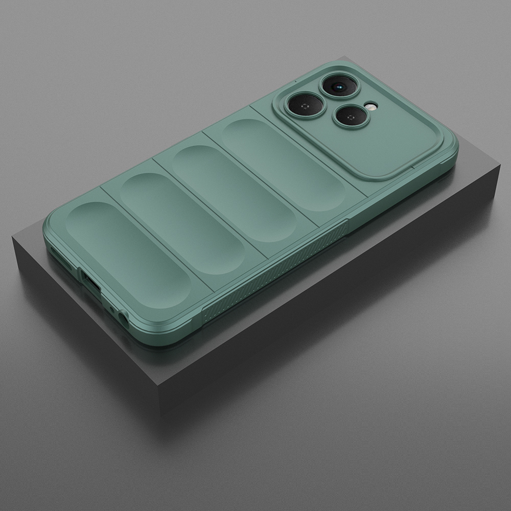 Tecno Spark 40 Kılıf Esnek TPU Oyuklu Arka Yüzey Tasarımlı Zore Etnik Silikon Kapak - 28