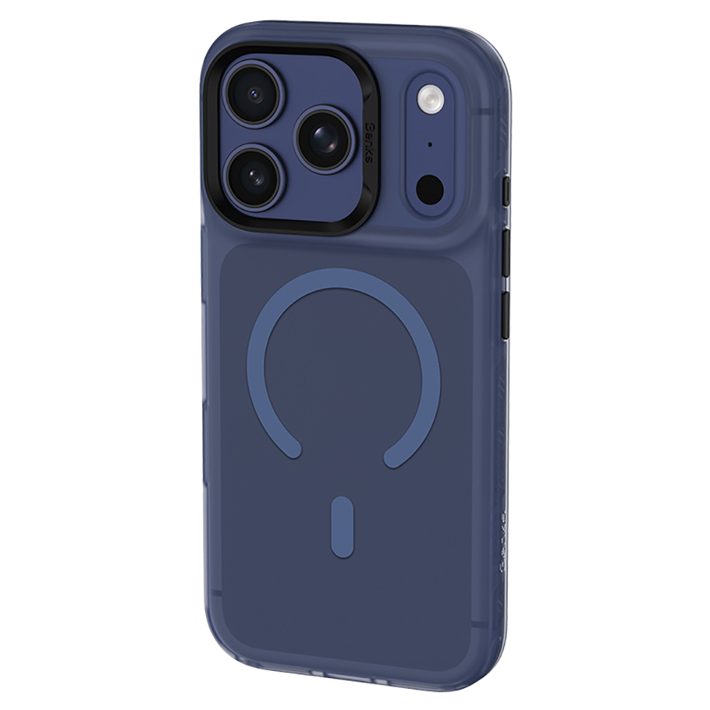 Apple iPhone 17 Pro Uyumlu Kılıf M-Safe Şarj Özellikli Benks C-Magnet Lucid Armor Kapak - 4