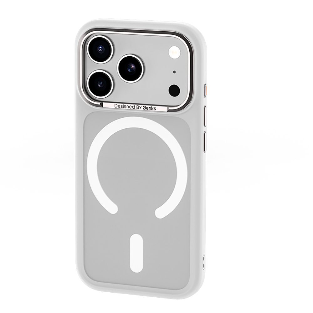 Apple iPhone 17 Pro Max Uyumlu Kılıf M-Safe Şarj Özellikli Benks Mist C-Magnet Kapak - 10