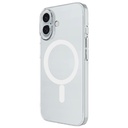 Apple iPhone 17 Uyumlu Kılıf IC Çipli M-Safe Şarj Özellikli Şeffaf Kamera Çerçeveli Zore Toledo Kapak - 1