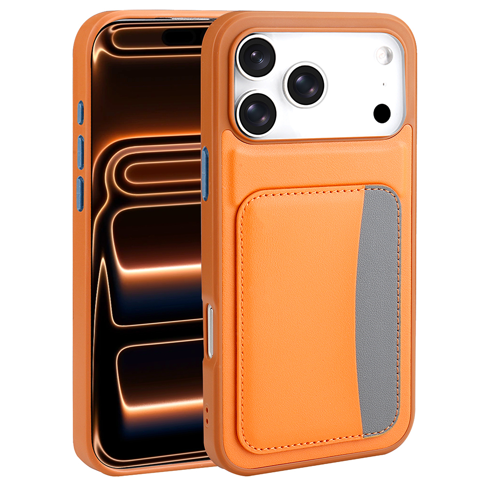 Apple iPhone 17 Pro Uyumlu Kılıf Kartlıklı Zore X-Kart Silikon Kapak - 4