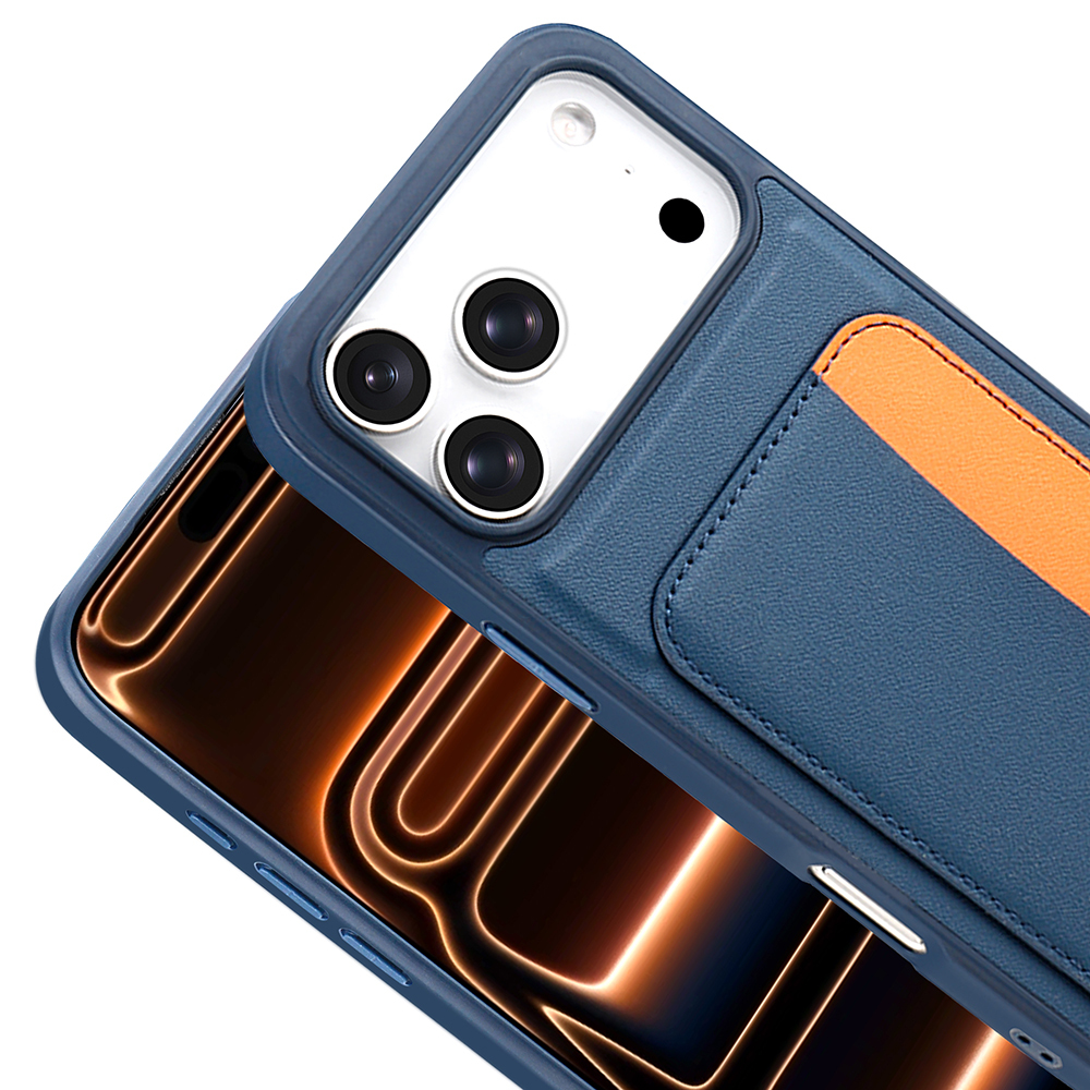 Apple iPhone 17 Pro Uyumlu Kılıf Kartlıklı Zore X-Kart Silikon Kapak - 7