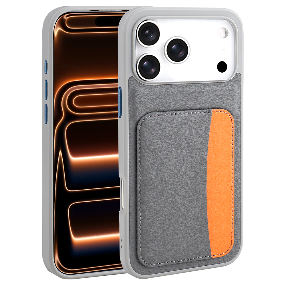 Apple iPhone 17 Pro Max Uyumlu Kılıf Kartlıklı Zore X-Kart Silikon Kapak - 2