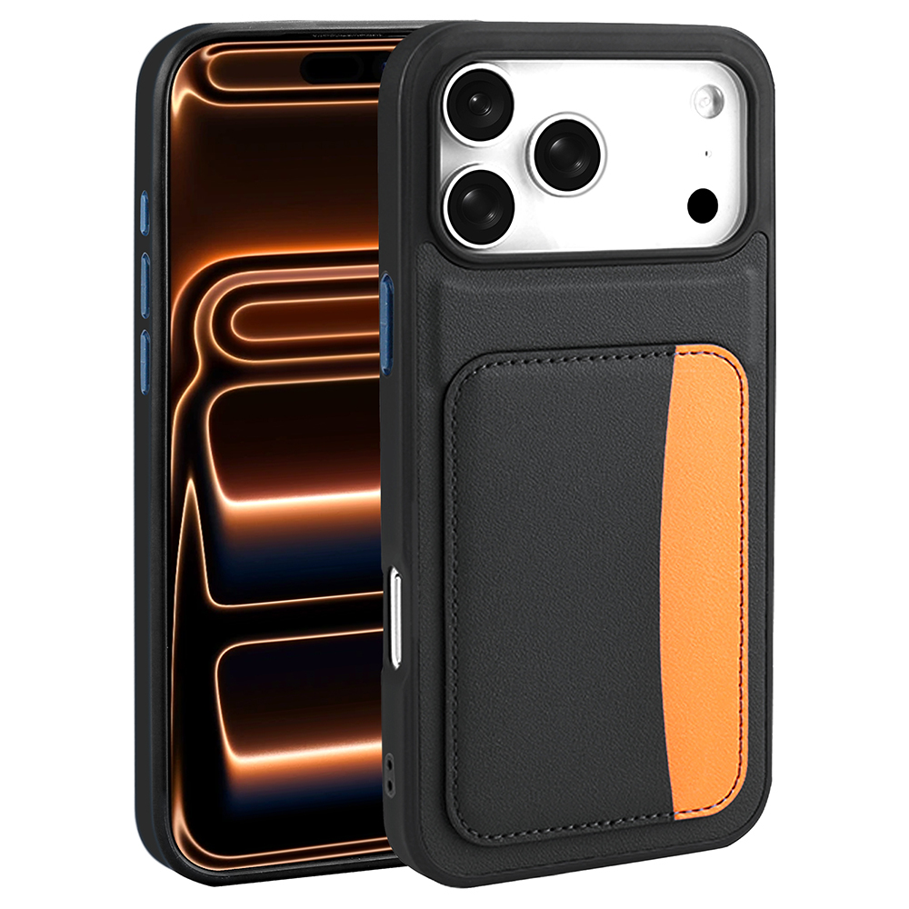 Apple iPhone 17 Pro Max Uyumlu Kılıf Kartlıklı Zore X-Kart Silikon Kapak - 4