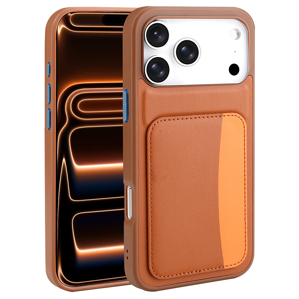 Apple iPhone 17 Pro Max Uyumlu Kılıf Kartlıklı Zore X-Kart Silikon Kapak - 5