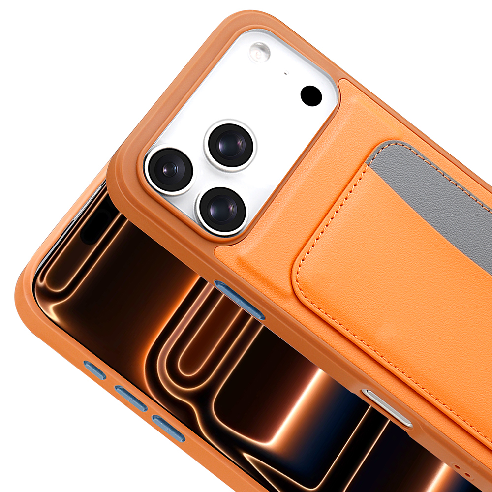 Apple iPhone 17 Pro Max Uyumlu Kılıf Kartlıklı Zore X-Kart Silikon Kapak - 9