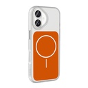 Apple iPhone 17 Uyumlu Kılıf M-Safe Şarj Özellikli Metal Buton Tasarımlı Zore İkonik Sert Silikon Kapak - 1