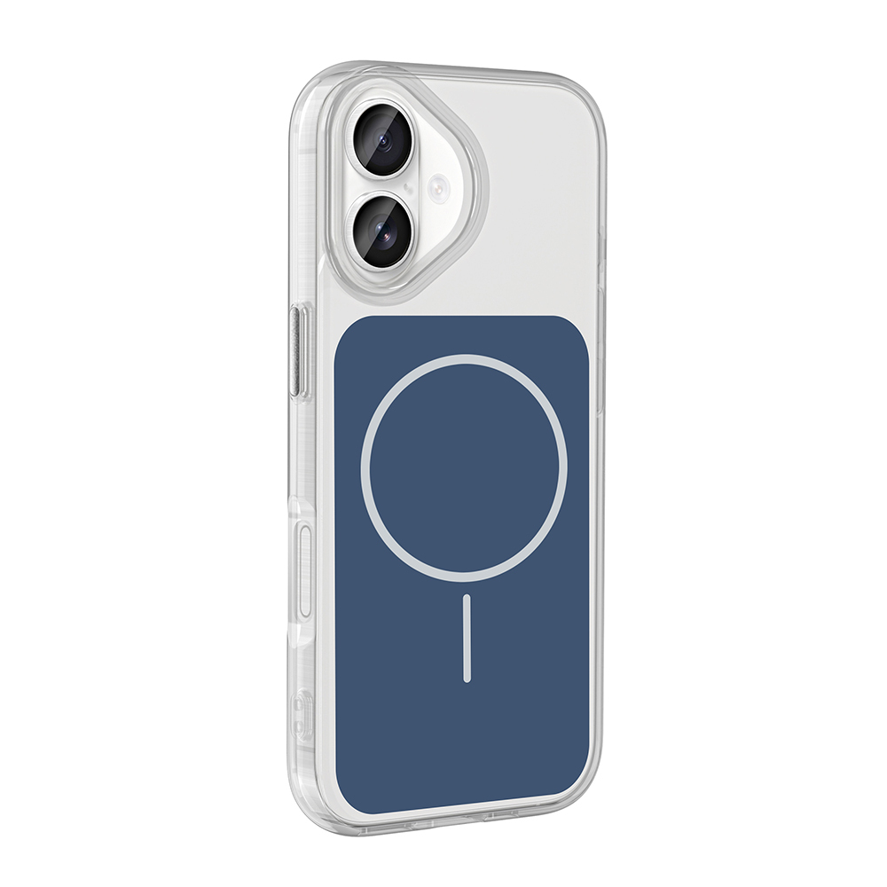Apple iPhone 17 Uyumlu Kılıf M-Safe Şarj Özellikli Metal Buton Tasarımlı Zore İkonik Sert Silikon Kapak - 4