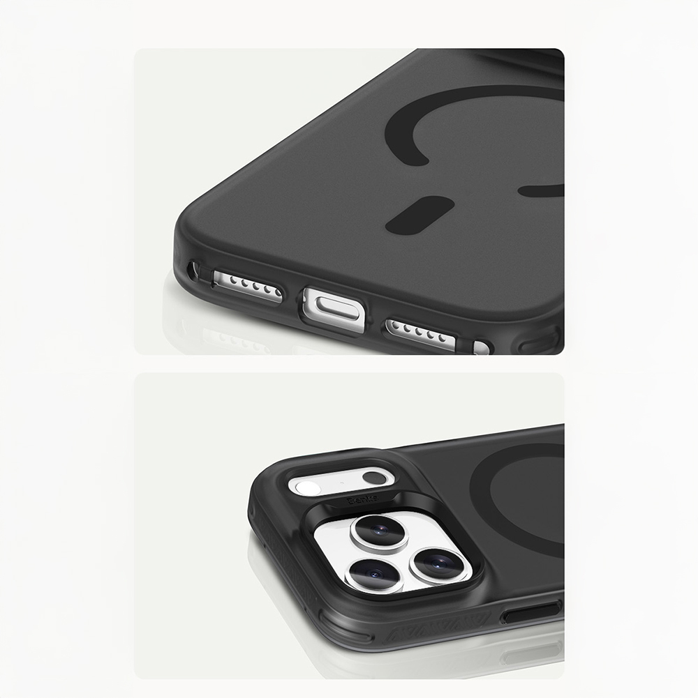 Apple iPhone 17 Pro Max Uyumlu Kılıf M-Safe Şarj Özellikli Benks C-Magnet Lucid Armor Kapak - 9