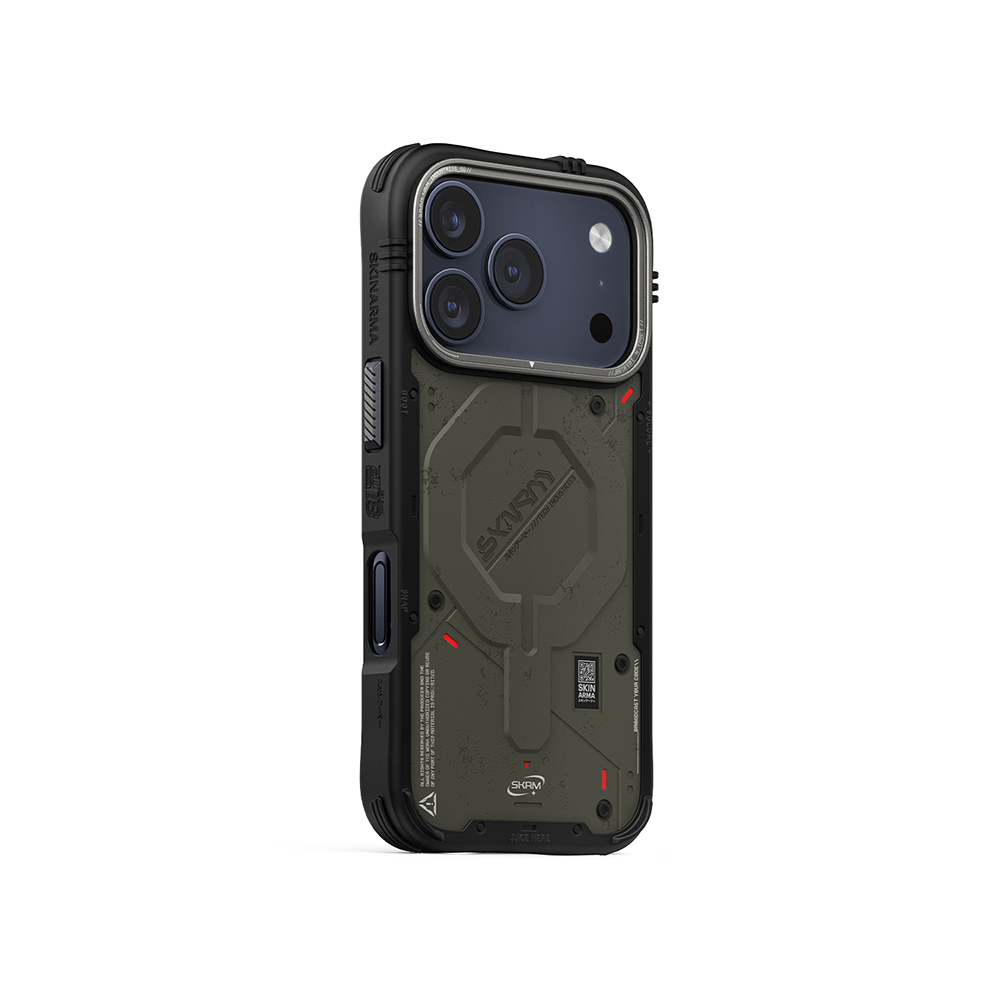 Apple iPhone 17 Pro Max Uyumlu Kılıf M-Safe Şarj Özellikli Airbag Tasarımlı Skinarma Vigor Kapak - 1