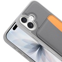 Apple iPhone 17 Uyumlu Kılıf Kartlıklı Zore X-Kart Silikon Kapak - 6