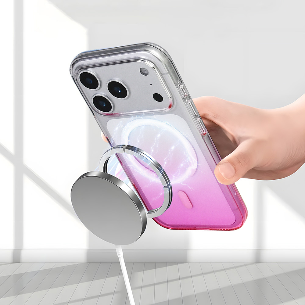 Apple iPhone 17 Pro Max Uyumlu Kılıf M-Safe Şarj Özellikli Zore Septik Silikon Kapak - 19