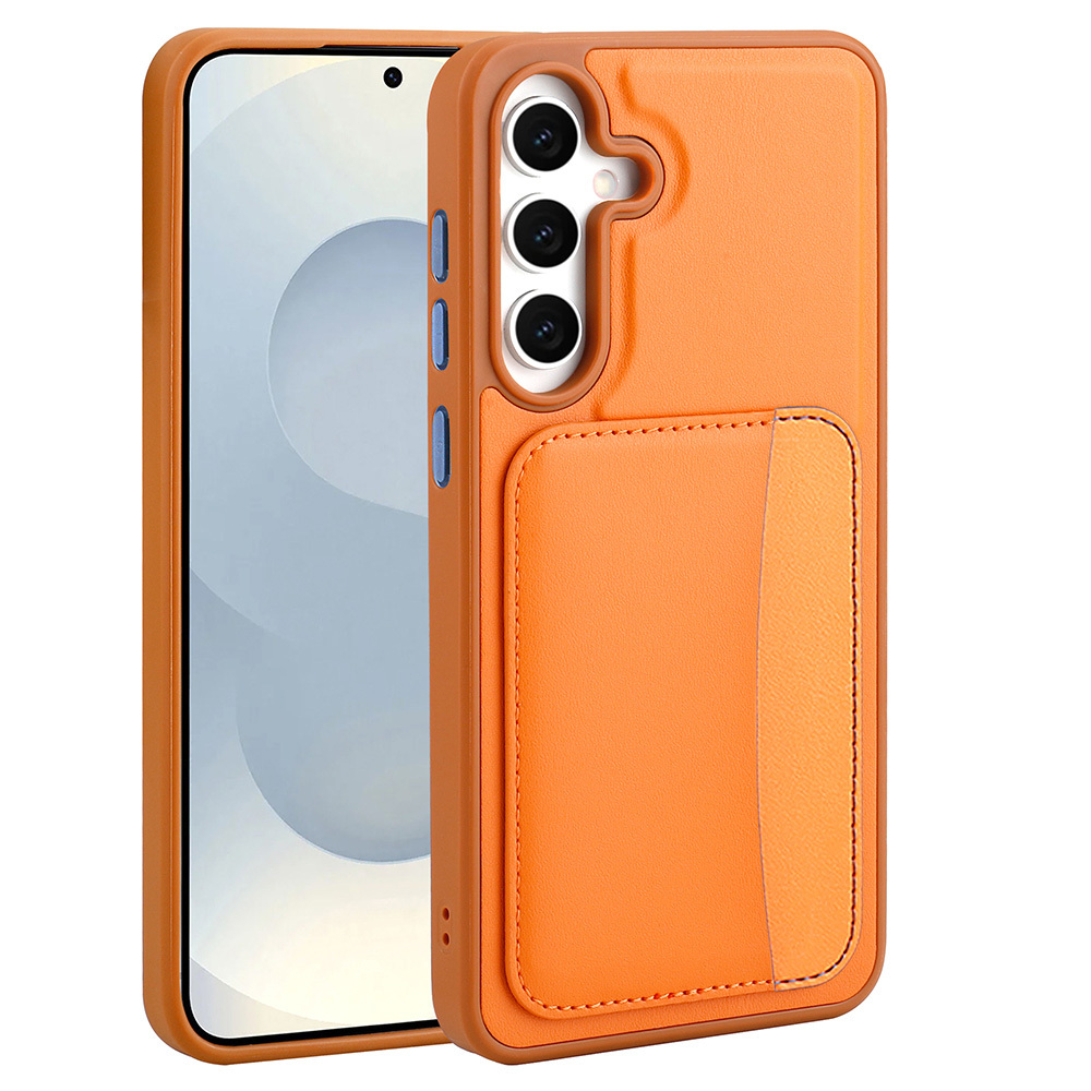 Samsung Galaxy S25 Uyumlu FE Kılıf Kartlıklı Zore X-Kart Silikon Kapak - 3